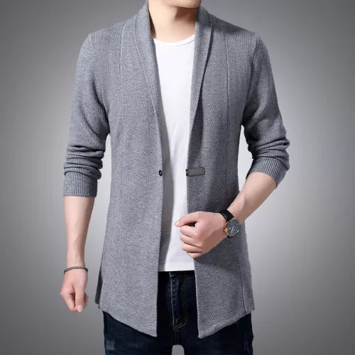 Regular Fit V Neck Cardigan