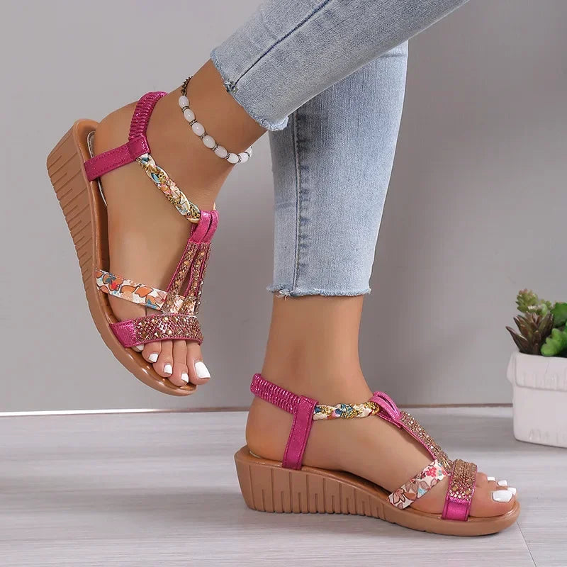 Bohemia Rhinestone Sandal