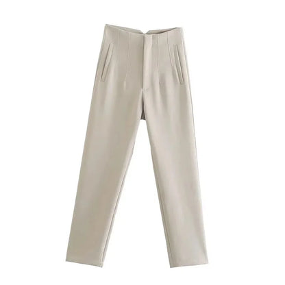 Classic High Waist Pants