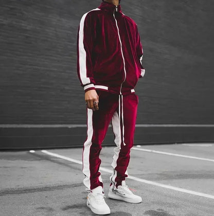 Velvet Edge Tracksuit